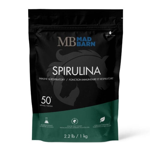 Spirulina - Horse Supplement - Allergies & Respiratory Support - Mad Barn Equine Nutrition | Mad Barn USA Spirulina - Horse Supplement - Allergies & Respiratory Support - Mad Barn Equine Nutrition