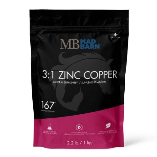 Zinc Copper - Horse Supplement - Mad Barn Equine Nutrition | Mad Barn USA Zinc Copper - Horse Supplement - Mad Barn Equine Nutrition
