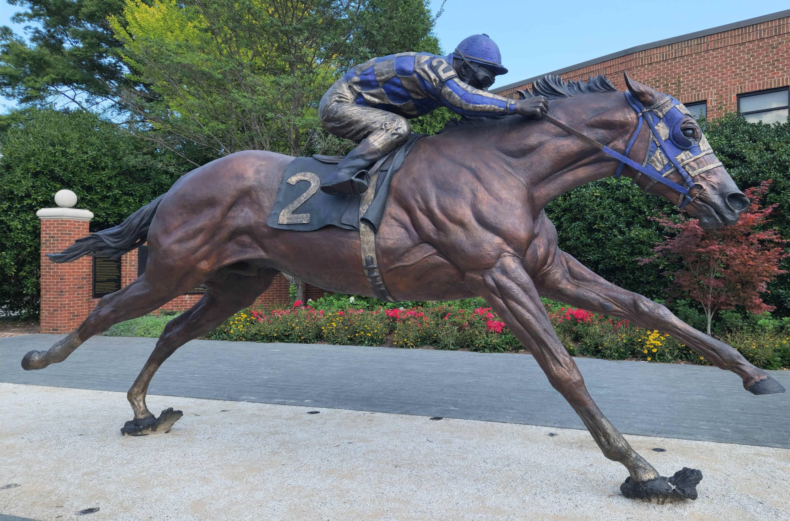 Statue of Secretariat, Ashland Virginia